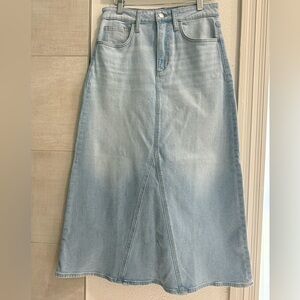 Joe's Jeans Margo Denim Maxi Skirt